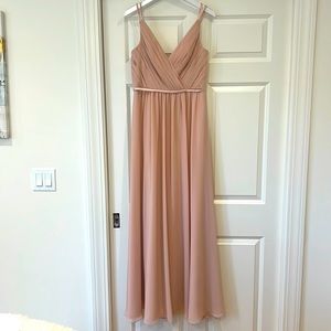 Sorella Vita Pink Bridesmaid Dress Long Size 12